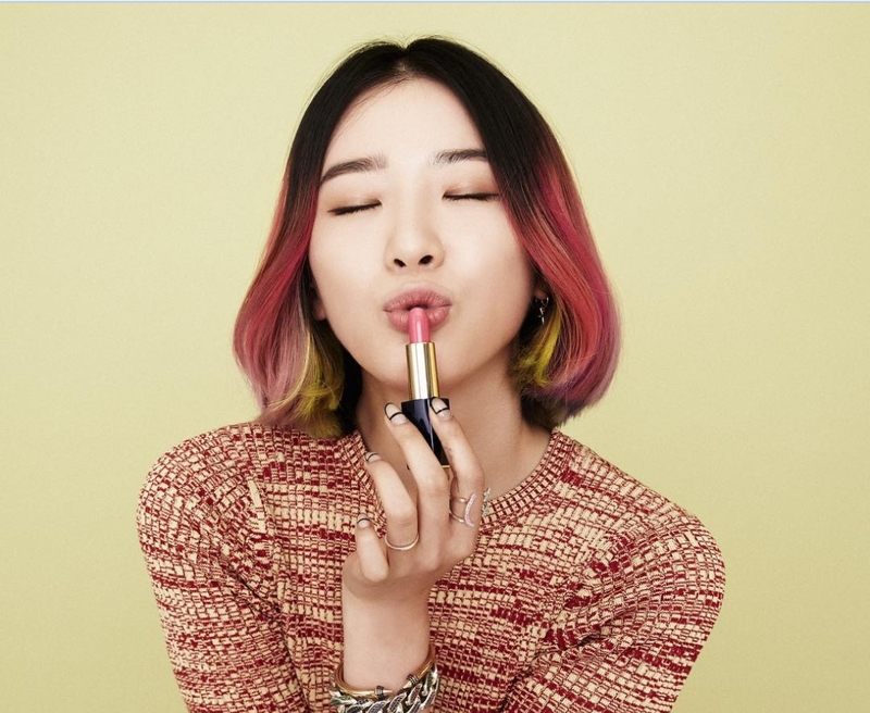 Irene Kim的甲型指彩。